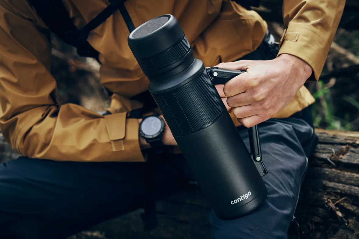 Contigo Thermal Bottle THERMALOCK™, 1.2L ( Matt Black)